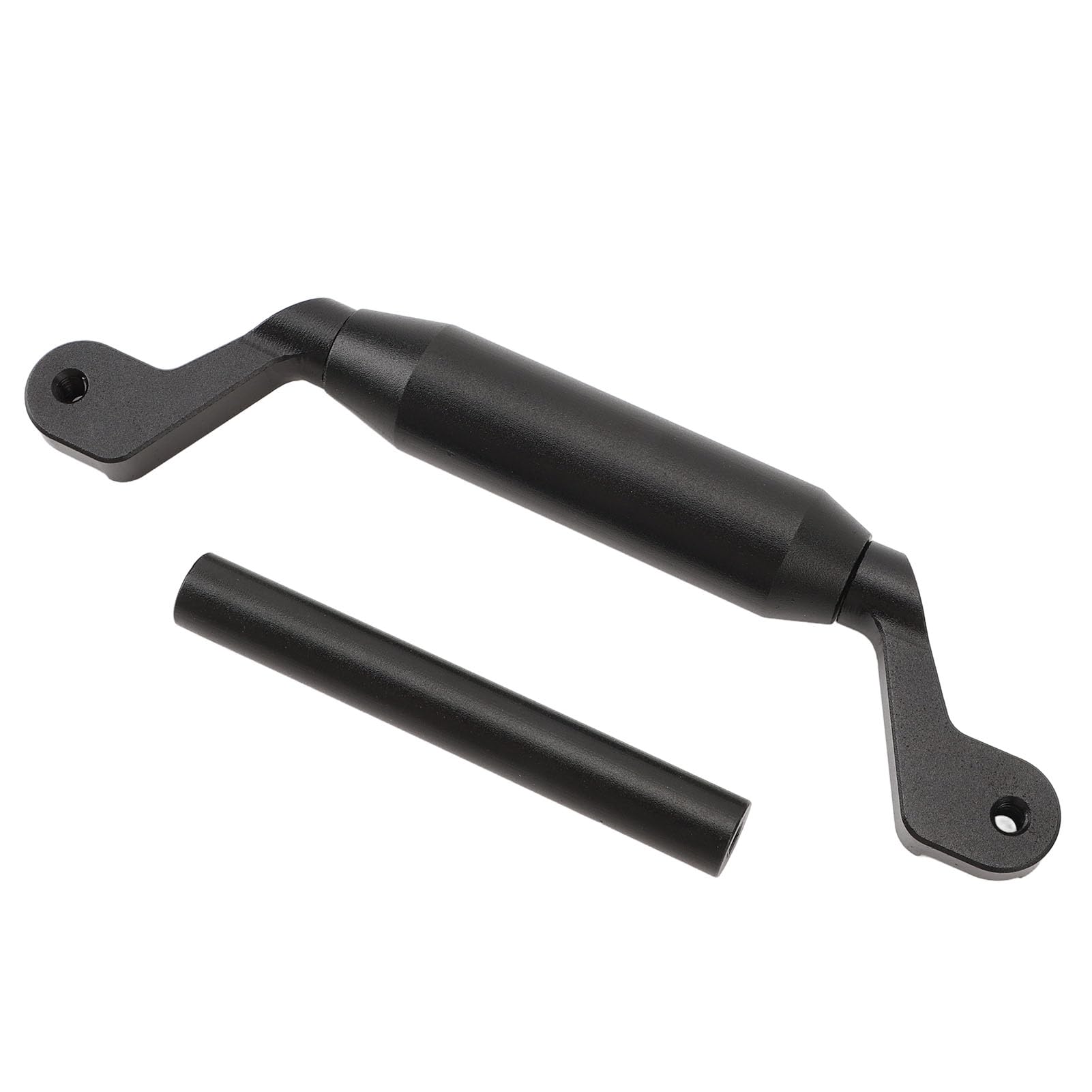Akozon Support de Navigation de Téléphone de Moto en Alliage D'aluminium pour 1200 GT Rally 2022-2023, avec Tubes de 22 Mm et 12 Mm, Noir