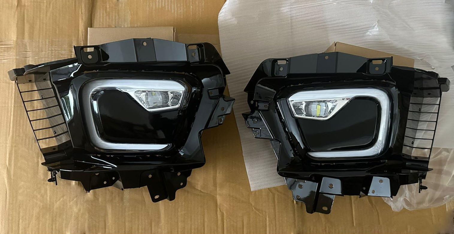 Mahindra Scorpio N LED Fog Light with Matrix DRL & Bezel (Set of 2)-image-12