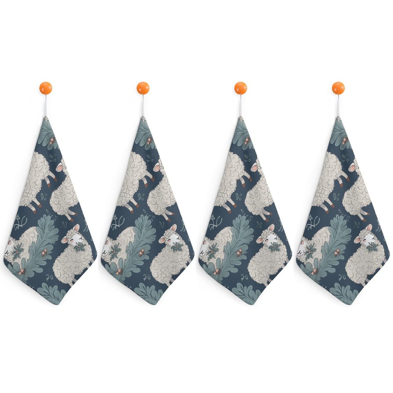 Torchons de cuisine en microfibre super absorbants avec boucle de suspension et séchage rapide