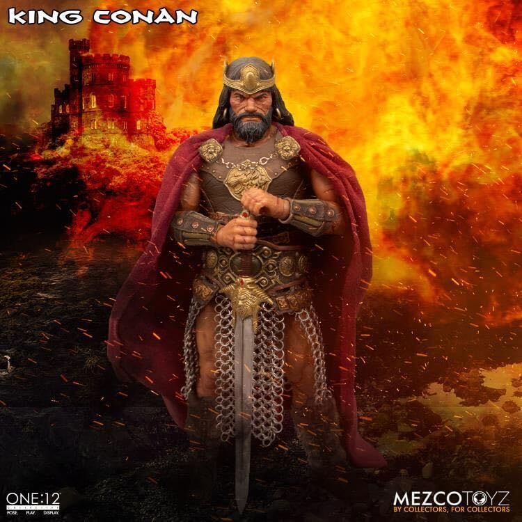 MEZCO TOYZ One:12 キング コナン1/12コミック メズコトイズ Amazon.co.jp: MEZCO TOYZ One:12 キング コナン 未開封 King Conan 1