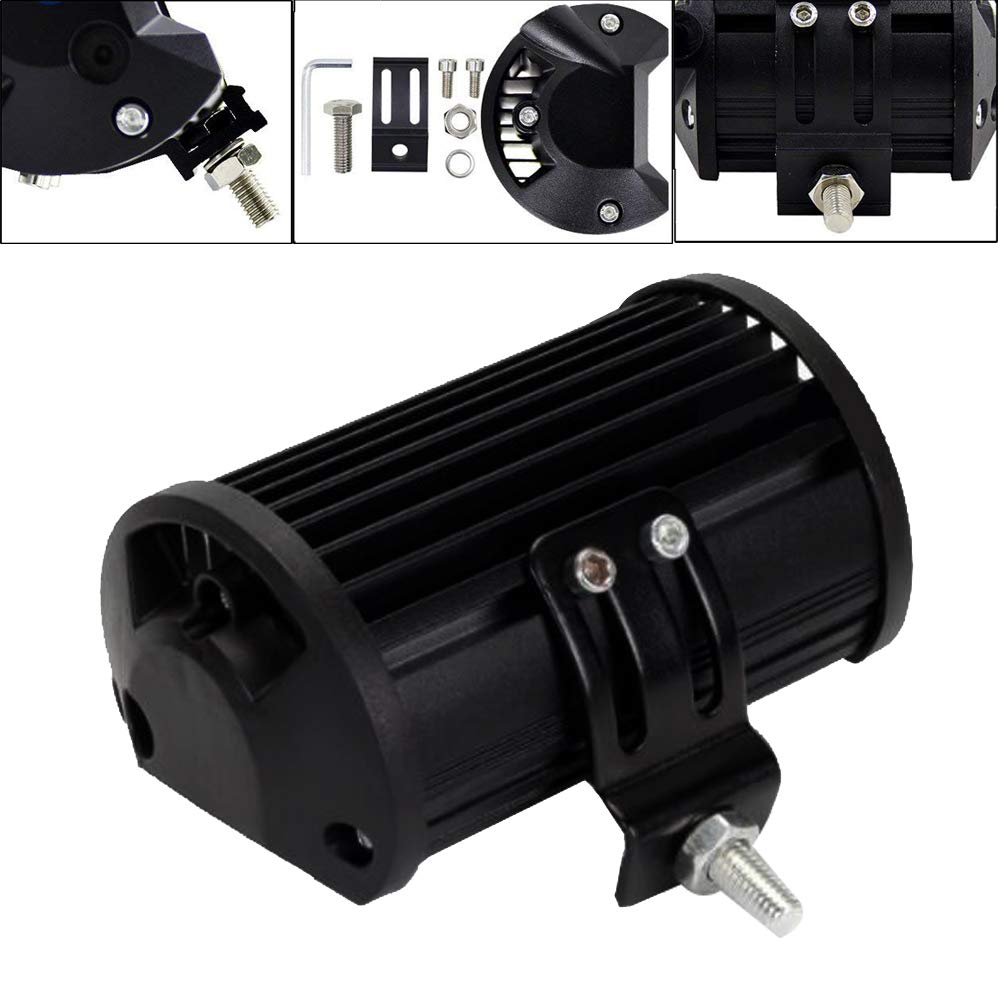 4X 72W Faro da Lavoro,Barra LED Auto 6000K Fendinebbia Impermeabile IP67 Fari LED Auto Illuminazione Auto per Moto Auto ATV SUV Trattore