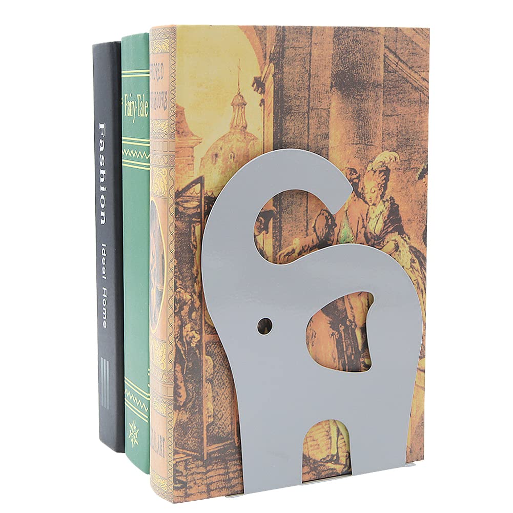 Serre-livres en métal éléphant mignon, cadeau enfant idéal