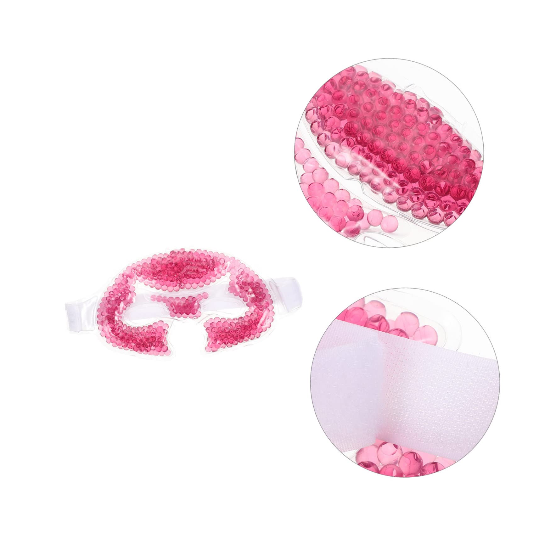 FRCOLOR Lot De 3 Masques Réutilisables En Gel Compressé À Froid Pour Le Visage Soins De La Peau Pour Étudiants