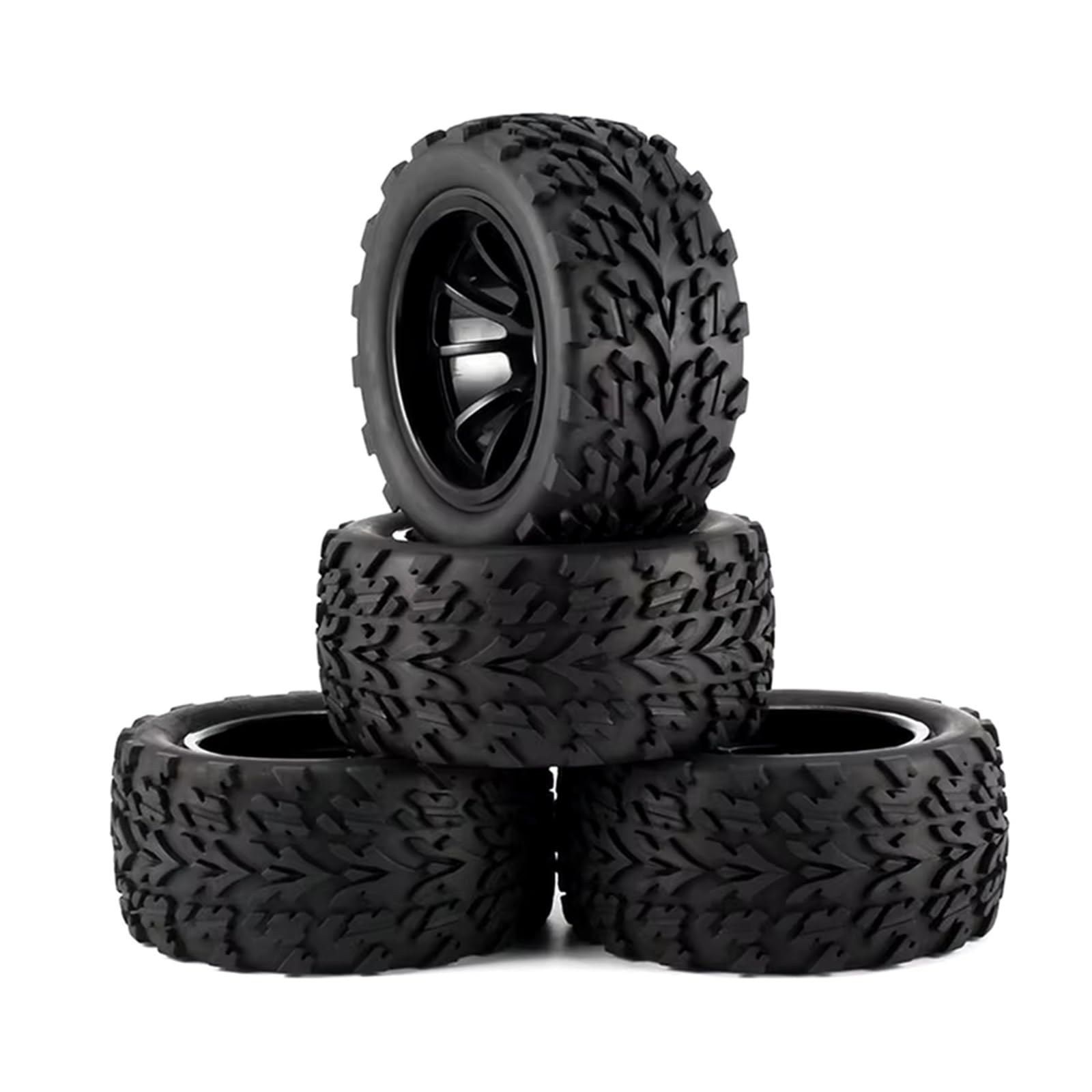 RC Car Repuestos Kit para Traxxas para Arrma para Redcat para HSP para HPI 120MM 1/10 RC para Monster Truck para Buggy Neumático Rueda Inserciones De Espuma Hex 12 Mm