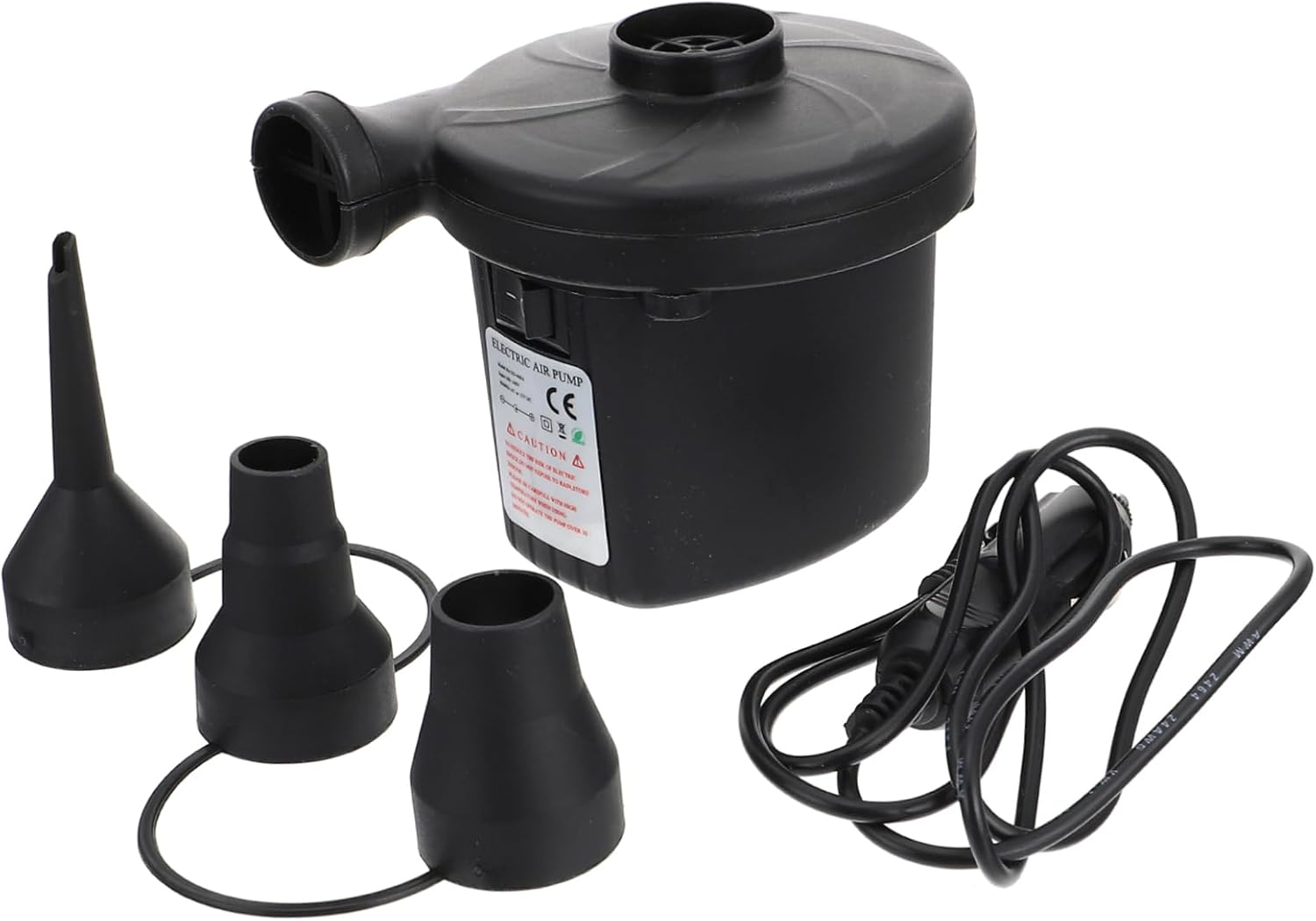 ULTECHNOVO Home Air Pump Electric Inflatable Pump for Car Lightweight Portable Compressor for Quick Inflation for Parties Celebrations and Daily Use