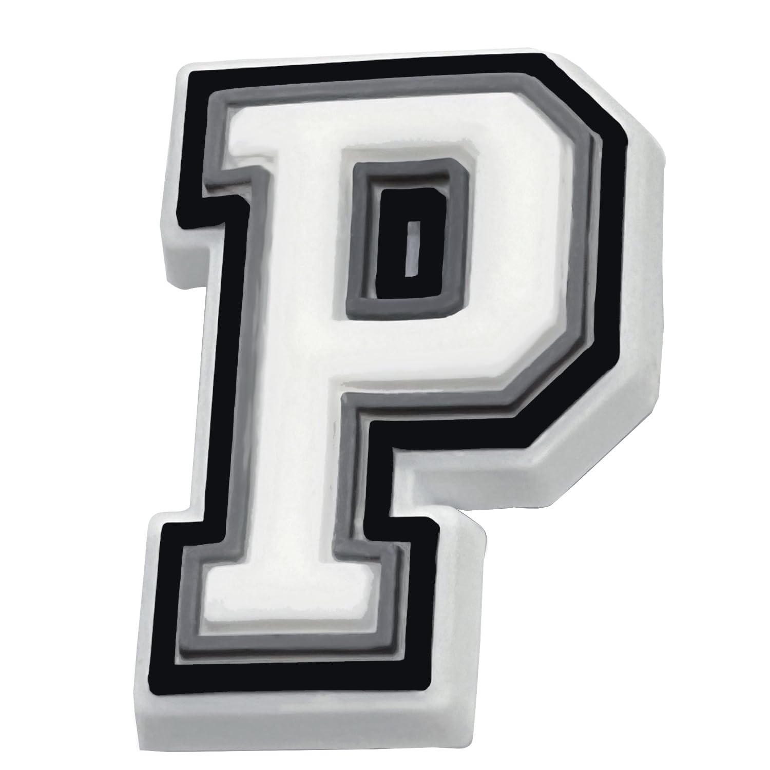 Fannoday Letter Charms, Letter DIY Decoration Charms Alphabet Accessories for Sandals with Women Adults Party Gift Favors