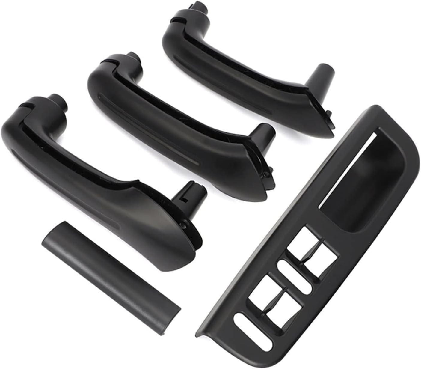 Door Handle Covers for VW for Bora for Golf 4 MK4 for 1999-2007 LHD Black Interior Grab Handle Inside Door Armrest