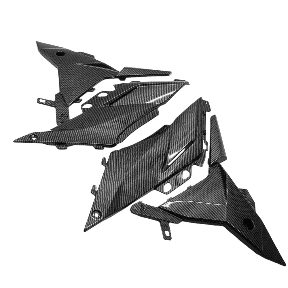 Carénage latéral GSX250R en carbone pour remplacer les plastiques ternes de selle