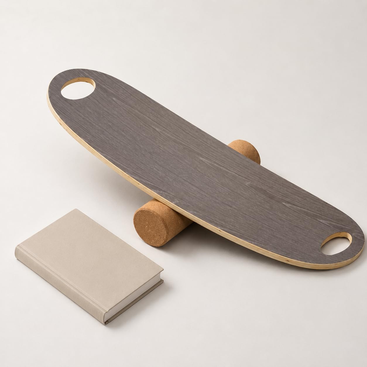 Tavola di Equilibrio in Legno Composito, Per Appassionati di, Design Portatile con Rullo