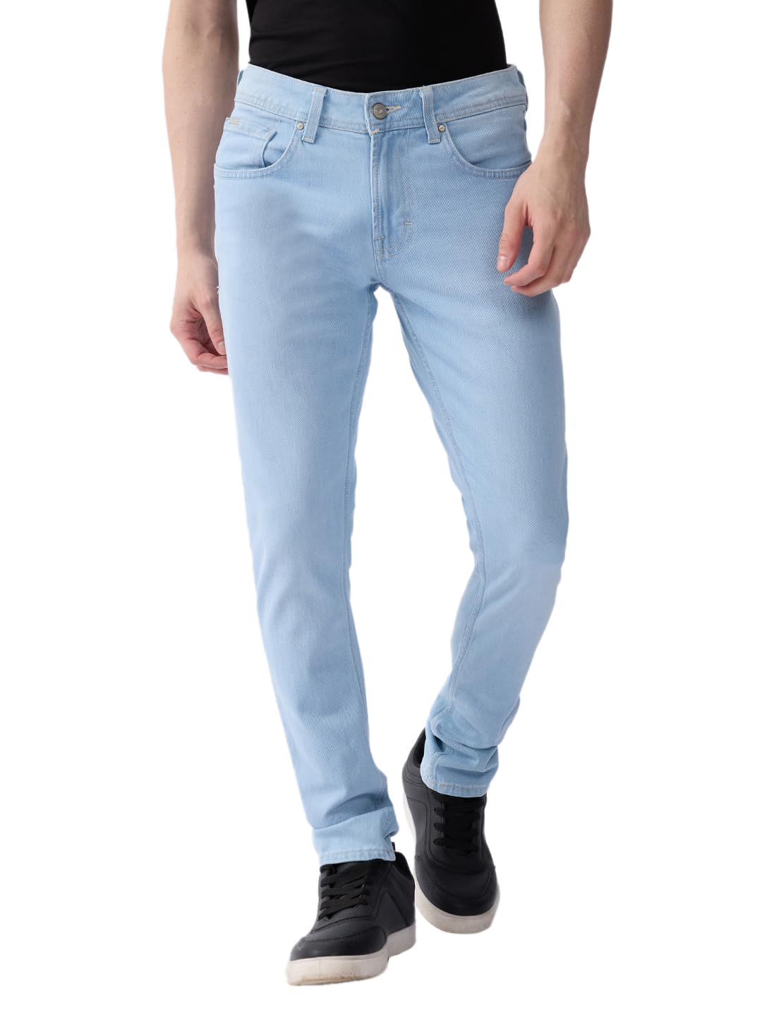 spykar Men's Skinny Fit Low-Rise Casual Jeans-picture-34