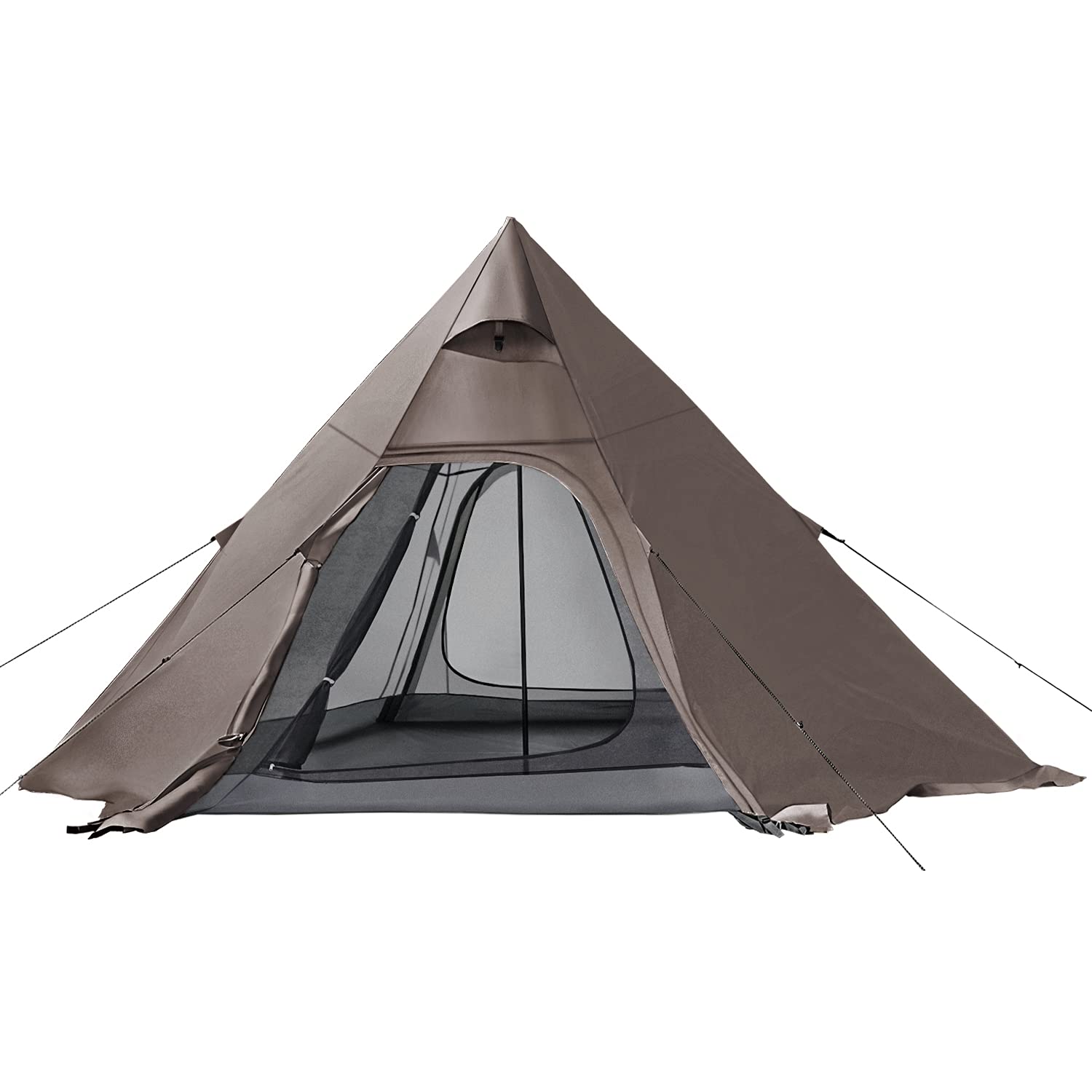 Amazon | モダンデコ ポールテント ワンポール 軽量 UVカット メッシュ