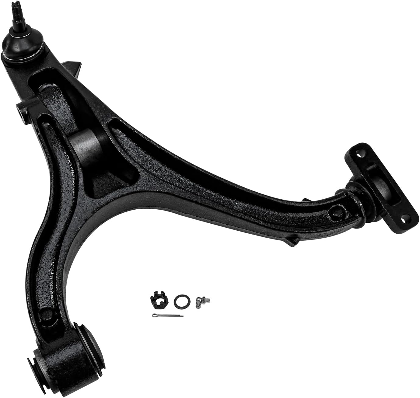 Detroit Axle - Front Control Arm for Jeep 05-10 Grand Cherokee 06-10 Commander, Driver Side Lower Control Arm with Ball Joint 2005 2006 2007 2008 2009 2010 Replacement
