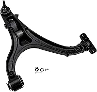 Vista 5 de Detroit Axle - 2 brazos de control inferiores delanteros para Jeep Grand Cherokee Commander 05-10 2005 2006 2007 2008 2009 2010 Conjunto de brazos