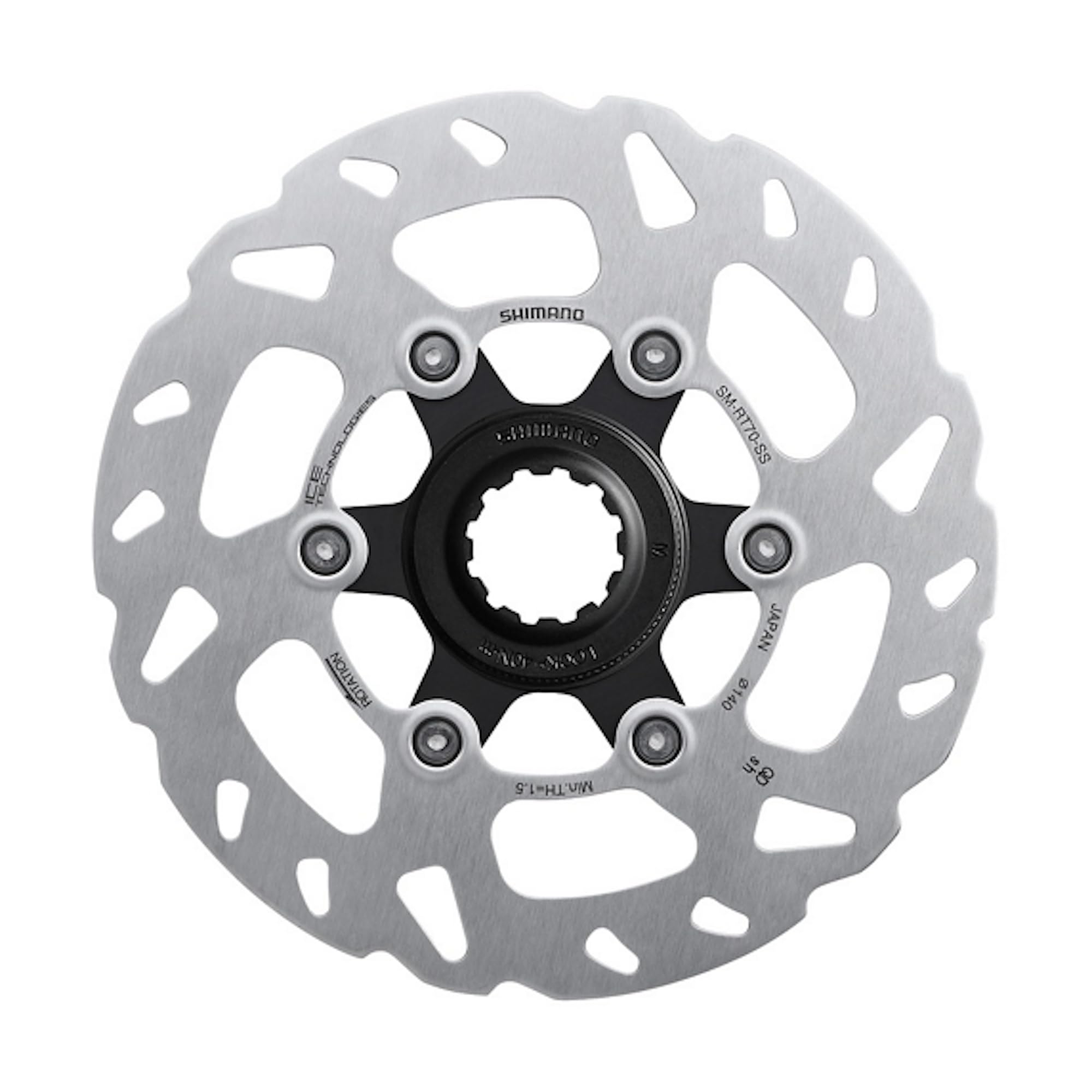 Shimano SLX SM-RT70 Disque de Frein Silver 140 mm