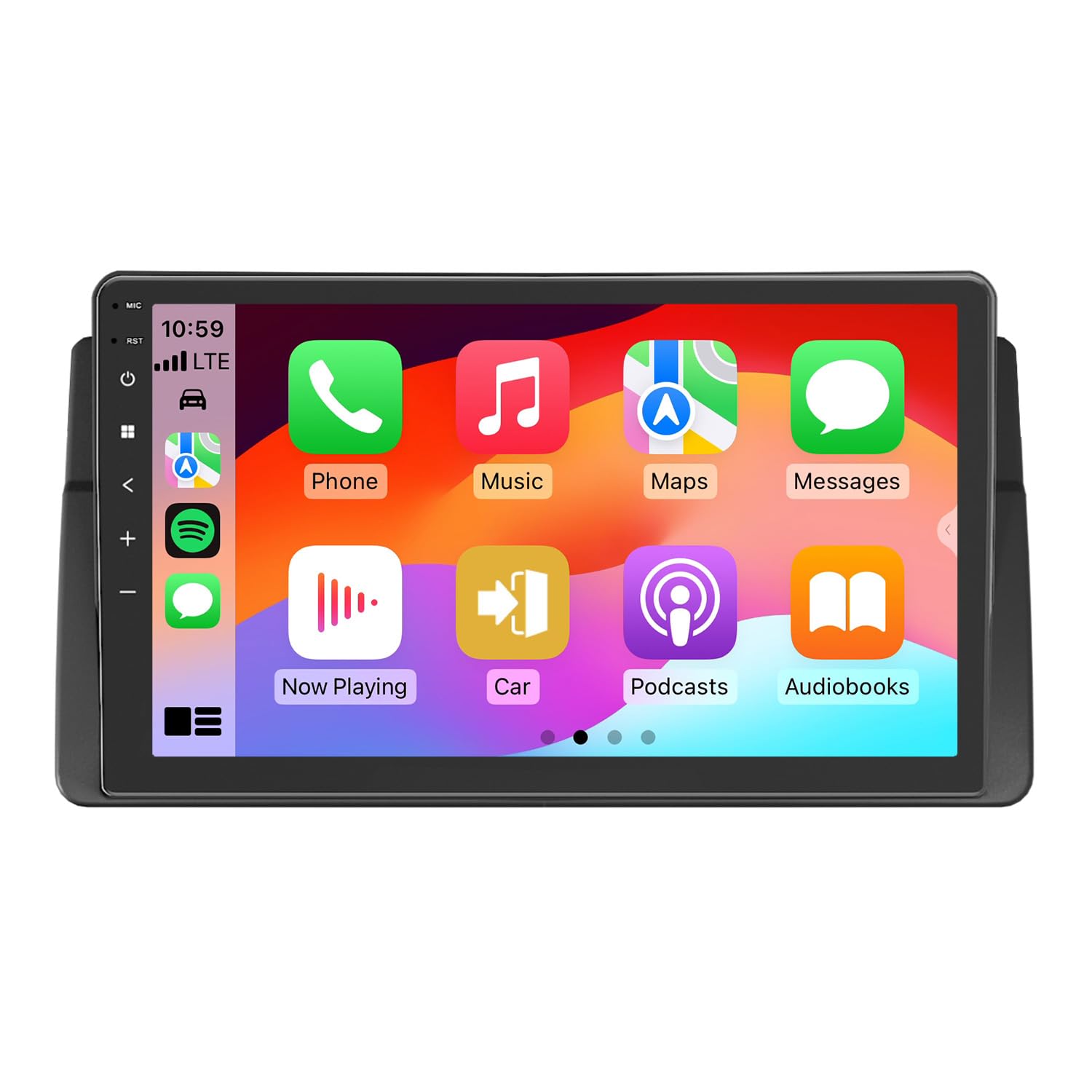 Eonon Android 14 Car Stereo for BMW 3 Series 325i 330i M3 (E46) 1999-2005, Wireless CarPlay Stereo, 9 Inch Touchscreen Android Auto Radio, Bluetooth/SWC/GPS, 3+32G - E46X7