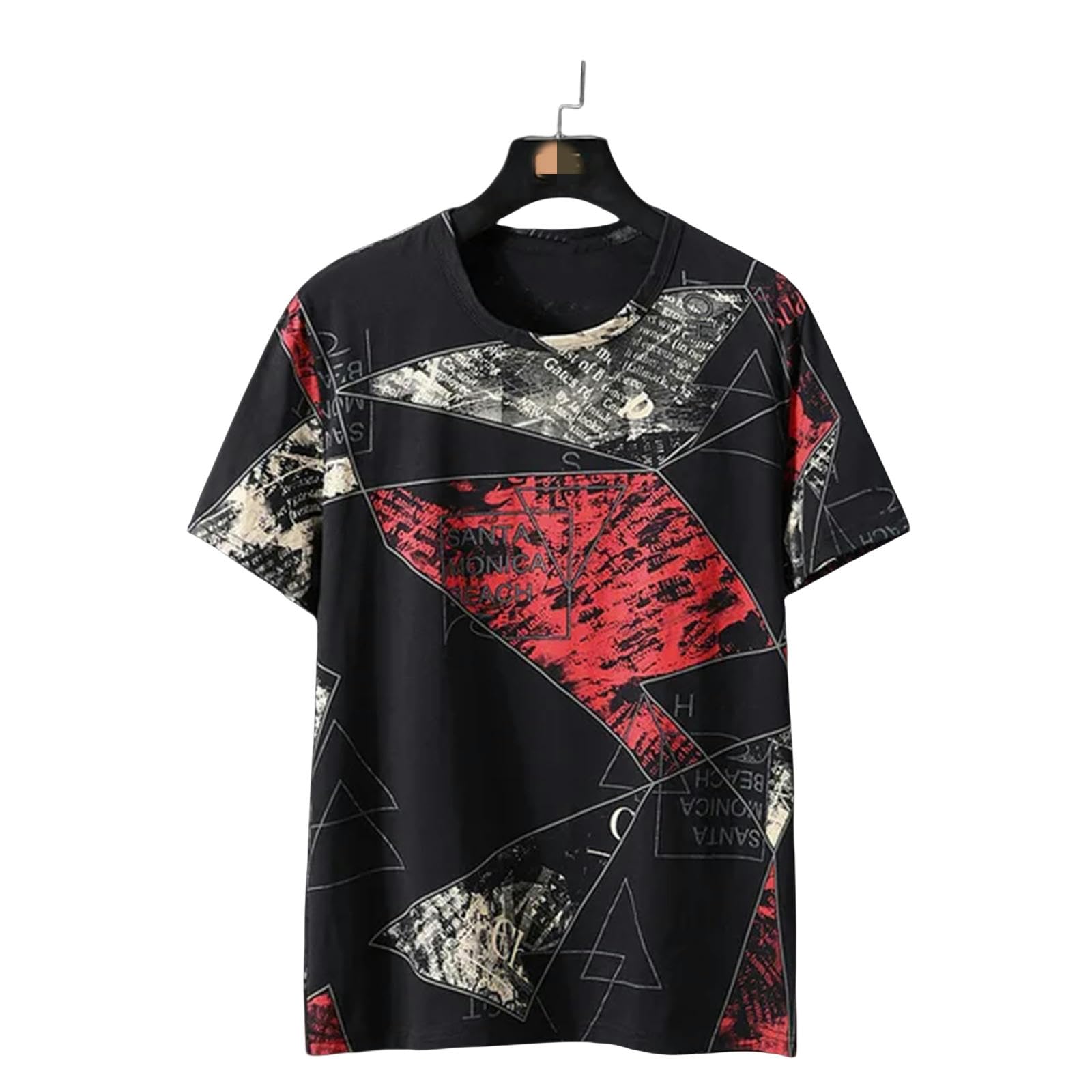 Camiseta De Manga Corta Camisetas De Gran Tamaño Hombres Grandes Topes 10Xl Tops Camisetas De Hop De Verano Hop Camisetas Estampadas Casuales
