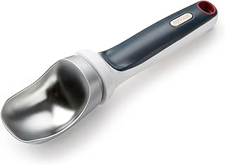 Zyliss Right Scoop Ice Cream Scoop - Ergonomic, Dishwasher-Safe Ice Cream Scooper Perfect for Gelato, Sorbet, Frozen Yogur...