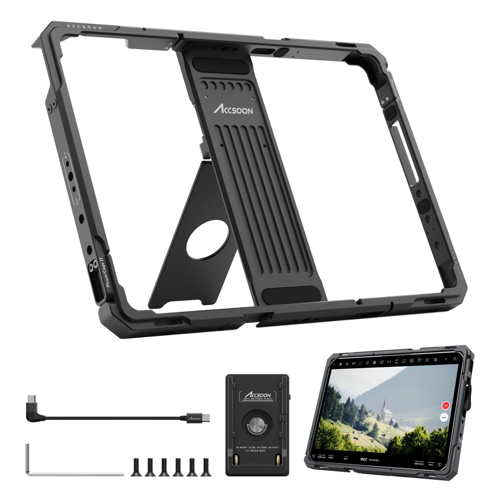 Amazon.com: Accsoon PowerCage Pro II for 12.9inch- iPad Pro