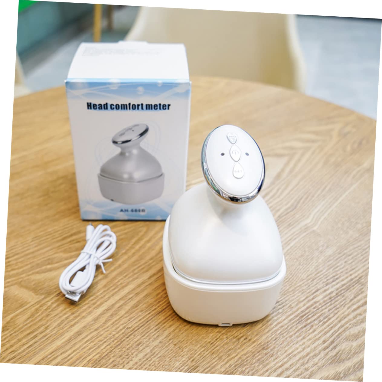 1 Juego Masajeador Eléctrico Herramienta de Masaje para Cabelludo Diseño Ergonómico Portátil y Multi Funcional para Relajación Total