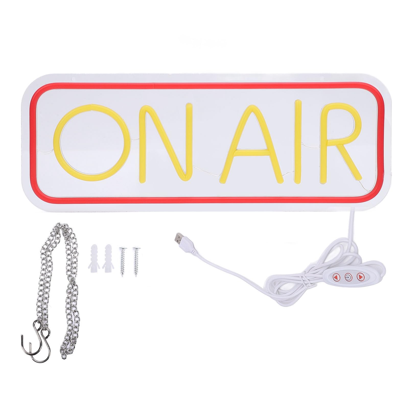 Fabater sur Les Signes de Néon, sur Le Panneau D'éclairage Aérien, la luminosité Réglable, Le Panneau de Streaming en Direct, Le Panneau de Diffusion à Alimentation USB pour Le Studio