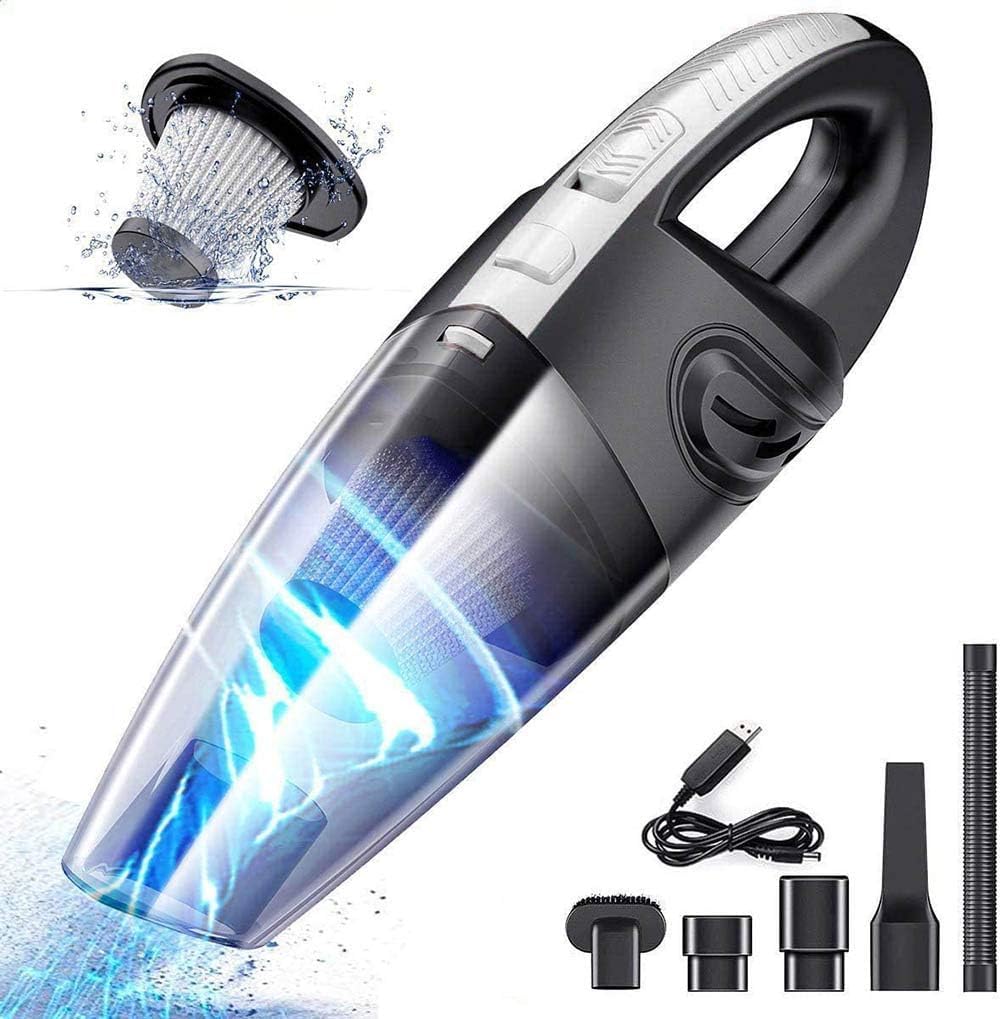 INFLUXHigh-Power Cordless Handheld Vacuum Cleaner – Portable, Rechargeable, and Wireless for Efficient Car, Home, Sofa, and Kitchen Cleaning with Advanced Wet & Dry Capabilities and Strong Suction