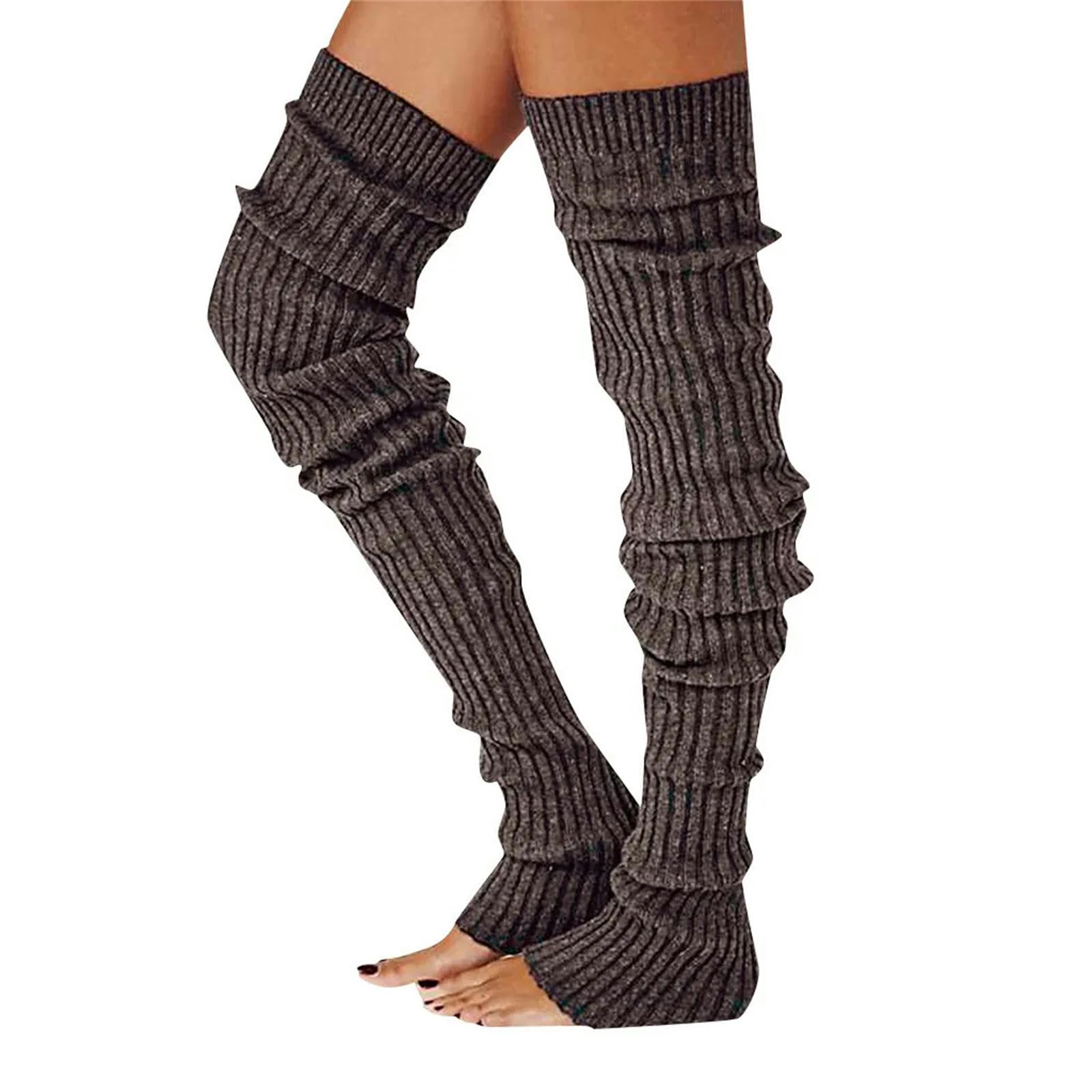 MdybF Calzini Autunno Inverno Calze Donne Alta Calza Nylon sopra Ginocchio Calze Calde Lunghe