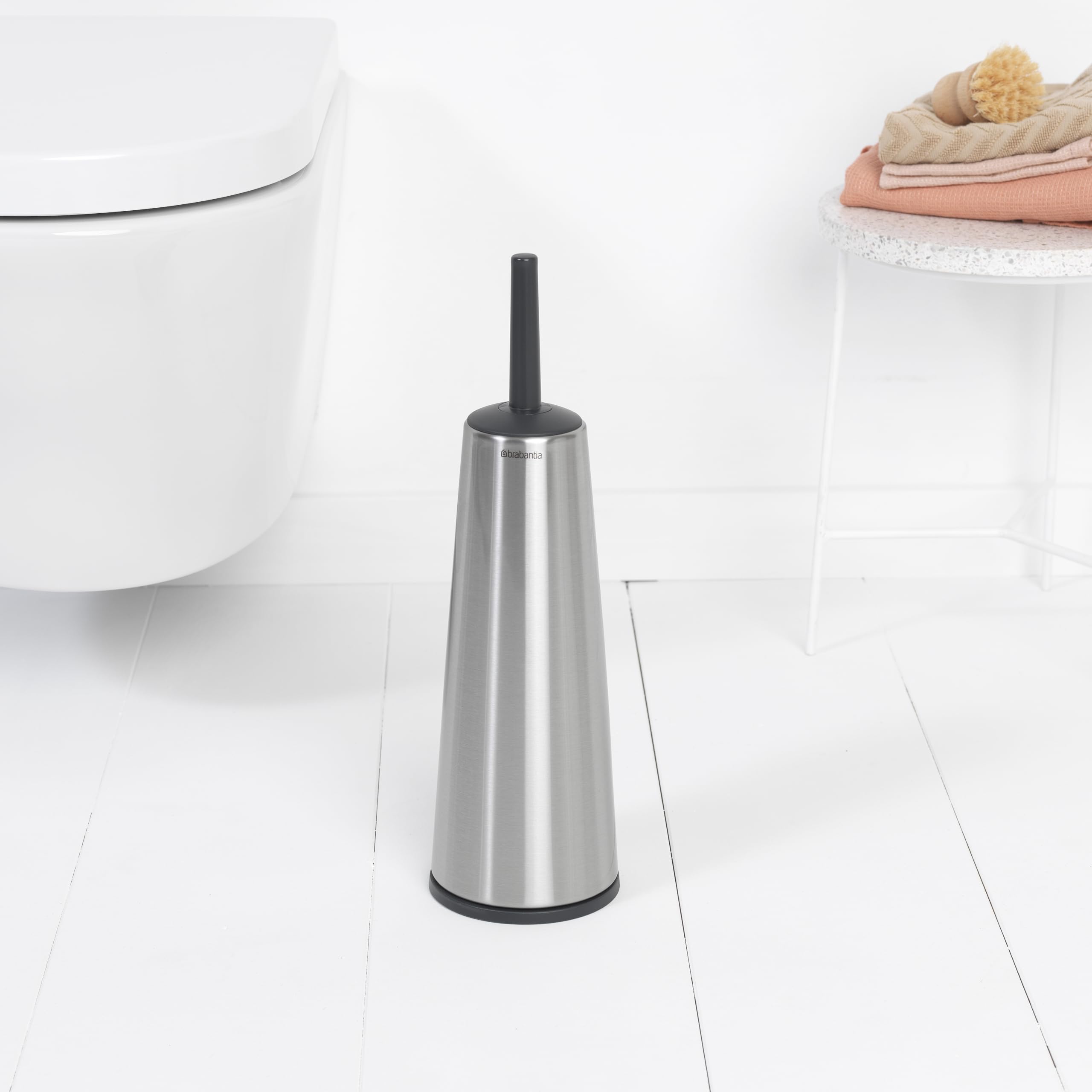 Brabantia Classic Portascopino WC, Inox Satinato