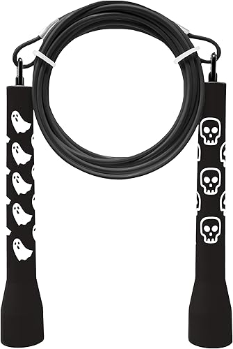 Miniatura 18 de Double Under Wonder Cuerda de saltar, cuerda de velocidad sin enredos, cuerda de velocidad ajustable para hombres, mujeres, entrenamiento de fitness