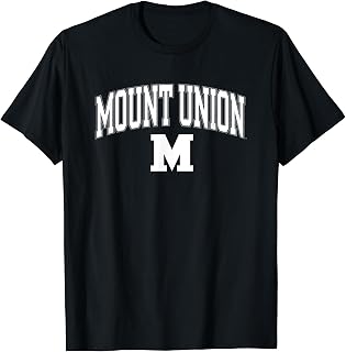Mount Union Purple Raiders Arch Over Officially Licensed T-Shirt