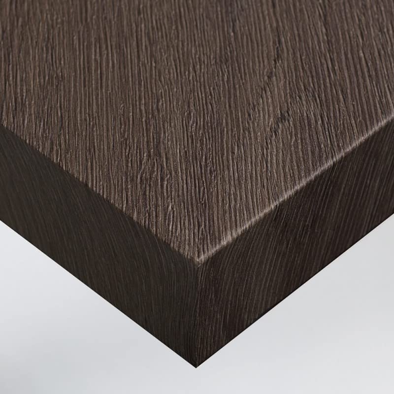 DIMEXACT Papel Pintado Autoadhesivo imitación Madera de ébano marrón Claro en Rollo de 122 cm x 2 Metro(s)