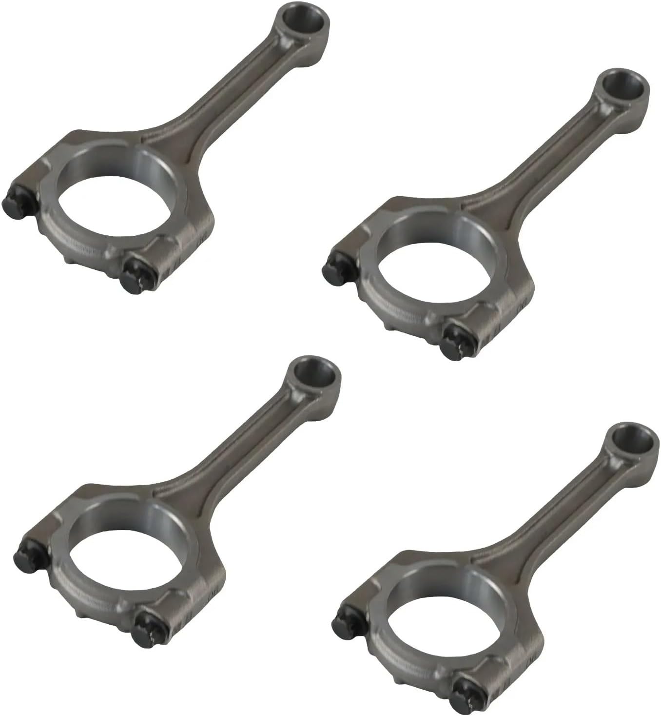4pcs Engine Connecting Rod & Bearing Set G4FG Compatible with Hyundai Accent Verna Creta Elantra HB20 Compatible with Kia Forte Cerato 1.6L 23510-2B000