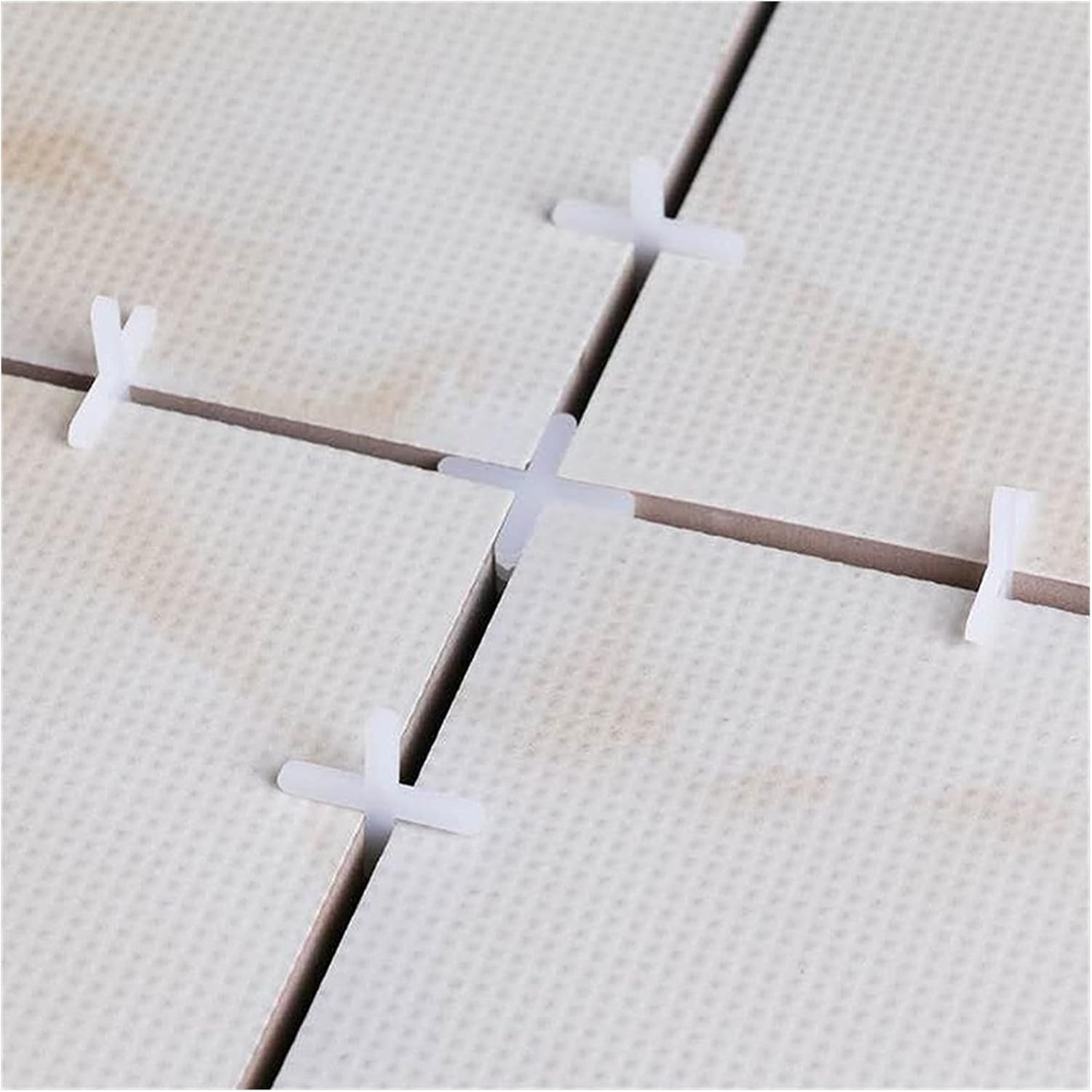500pcs Ceramic Tiler Spacer Cross Plastic Tile Plumber Reuseable Leveling Decoration Tool （ 3/1/1.5/2/2.5/mm） (Color : 1mm)
