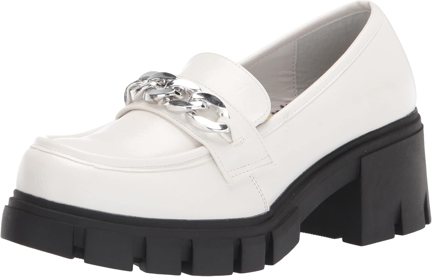 Dirty Laundry by Chinese Laundry Women's Nirvana Chill Loafer, White, 8