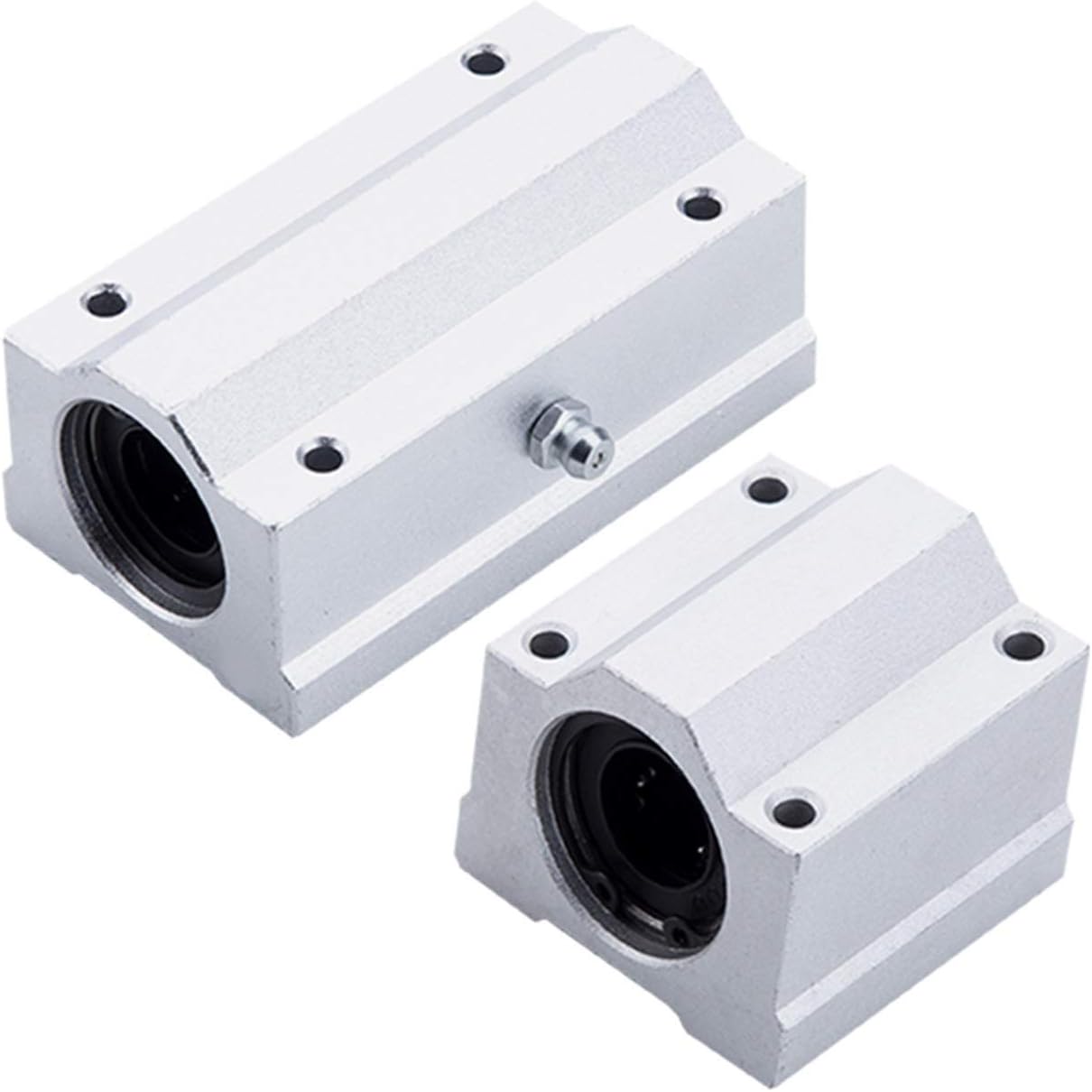 2pcs Linear Bearing Slides, Model SCS6UU-SCS12UU, Length 6-12mm, Mainly Used for CNC Parts, 3D Printer Parts, Precision Machine Tools(6MM)