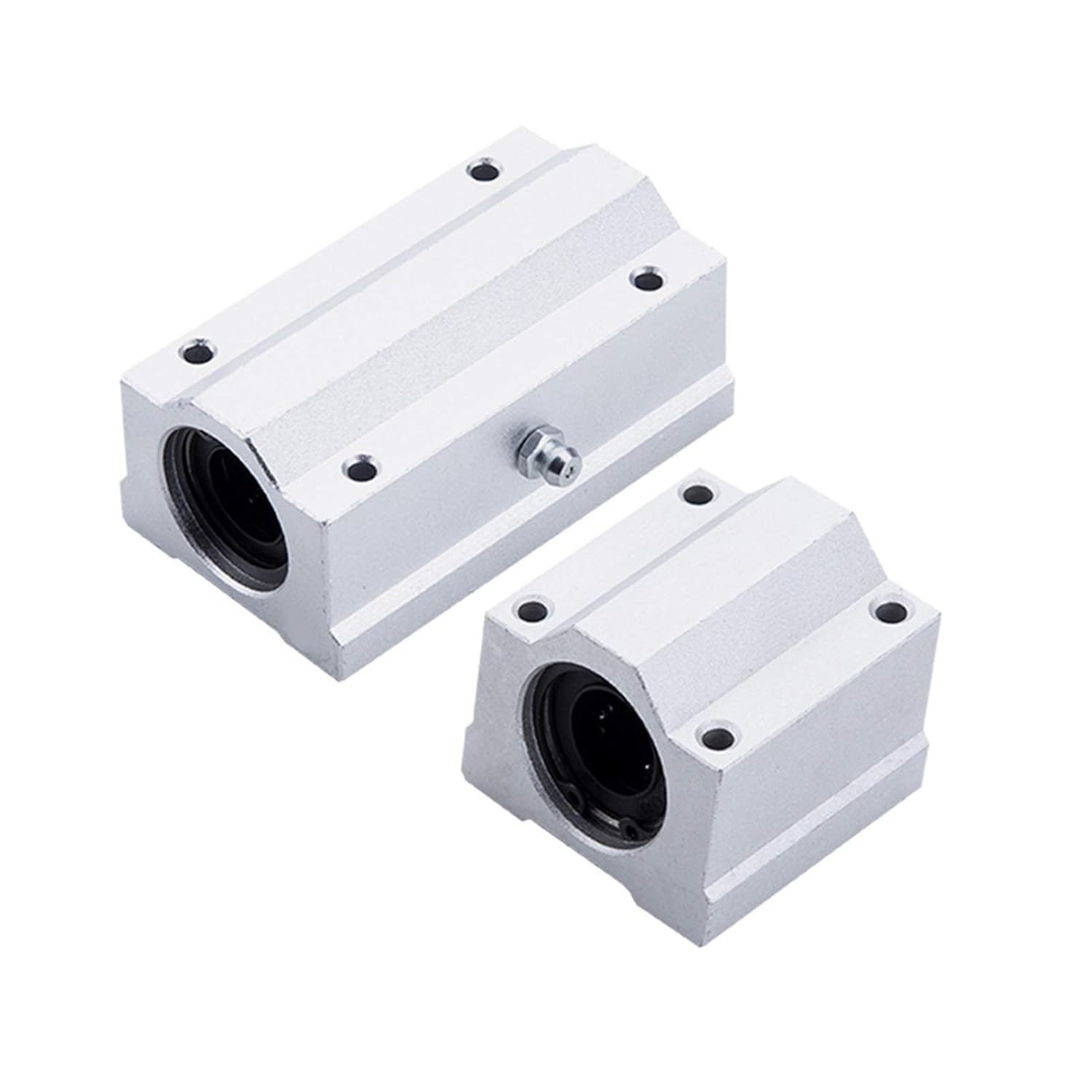 2pcs Linear Bearing Slides, Model SCS6UU-SCS12UU, Length 6-12mm, Mainly Used for CNC Parts, 3D Printer, Precision Machine Tools(6MM)