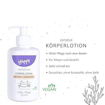 bella Baby Happy Sensitive Baby Care All-Round Carefree Set 4-Piece Baby Care Set for Newborns First Equipment Baby Care Gift Set Baby Cosmetics