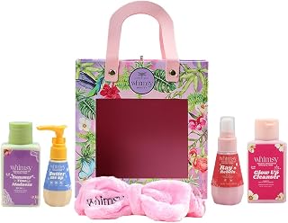 Whimsy Beauty Mini Body Care Love Pouch Kit | Safe Non Toxic Body Care Set for Kids & Pre-Teens | Includes Moisturizer, Bo... Price In India