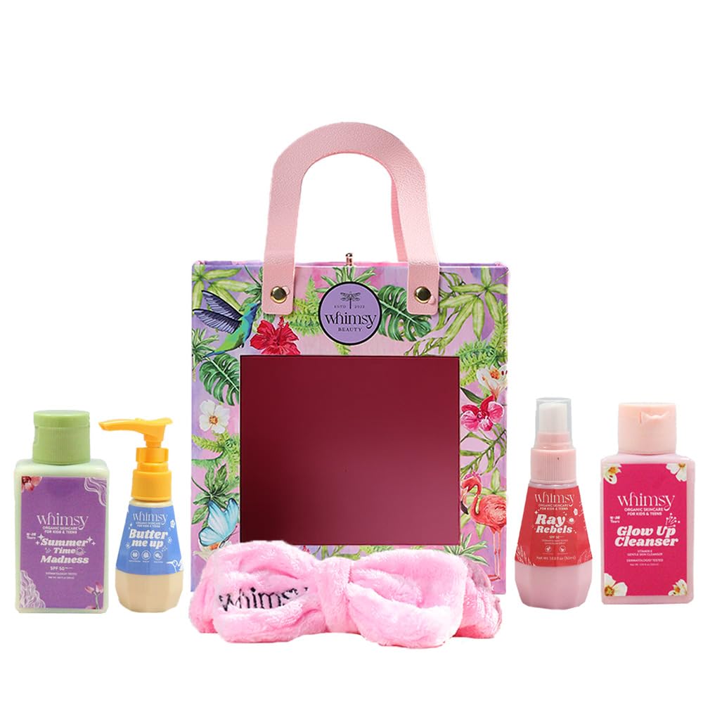 Whimsy Beauty Mini Body Care Love Pouch Kit | Safe Non Toxic Body Care Set for Kids & Pre-Teens | Includes Moisturizer, Bo... - Review, Price and Buying Guide