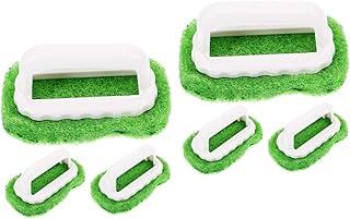 Alipis 2 Series Cepillo De Limpieza Depurador Fregar Limpiador De Cepillos Cepillo De Pantalla Cepillos para Limpiar Pantalla De Fregado Removedor De Tinta Abdominales Verde 3 Piezas*2