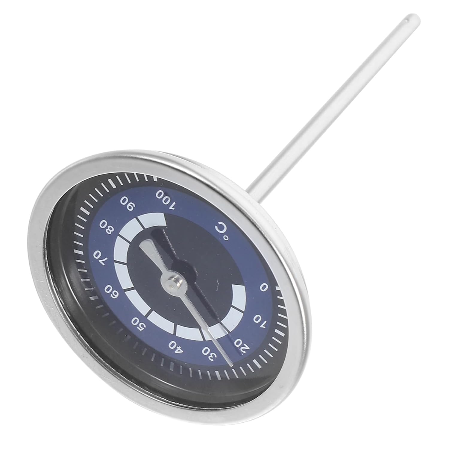Precision Probe Thermometer for Electric Kettles High Precision Stainless Steel Temperature Gauge Tool for Boiling User Friendly Dial Display Kettle Accessory for Home