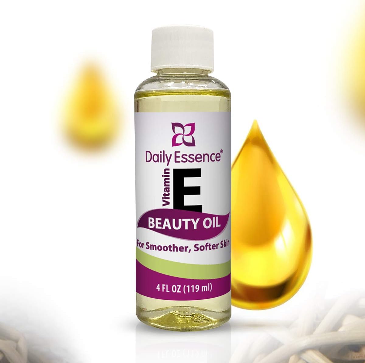 Daily Essence Vitamin E Beauty Oil, 4 Oz