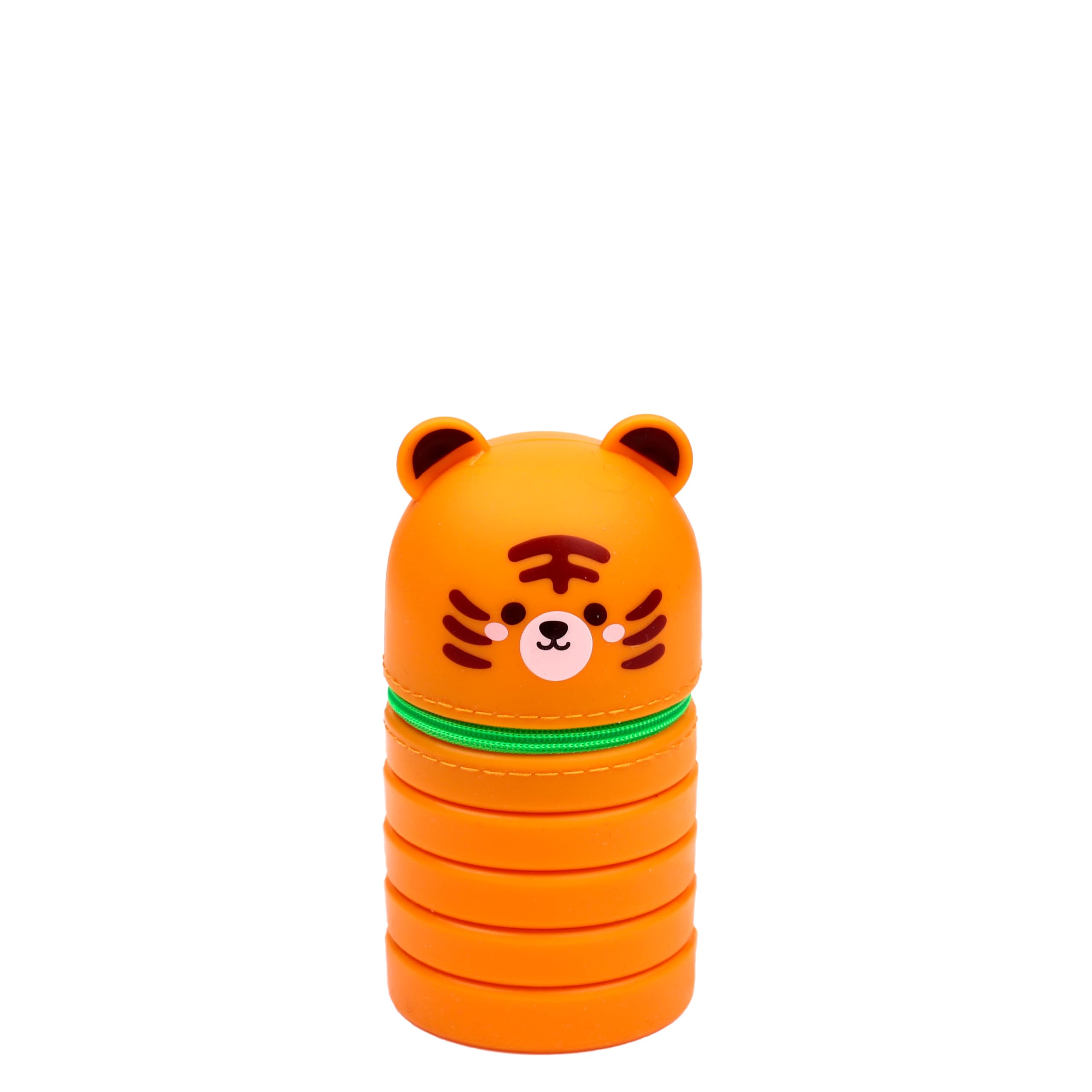 Puckator Adoramals Tiger Pop Up Silicone Pencil Case, School Equipment Stuff - Image 3