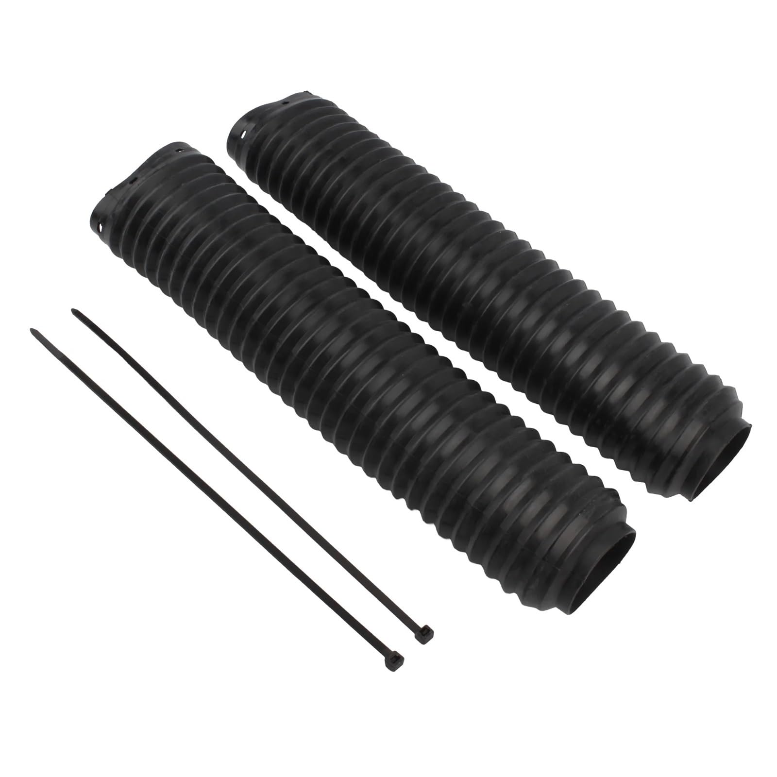Motorcycle Fork Shock Cover Absorber Protection Kits Fit For Suzuki DRZ400 DRZ400E DRZ400S Accessories Motorcycle Fork Cover Gaiters Motorcycle Front Sho(Black2)