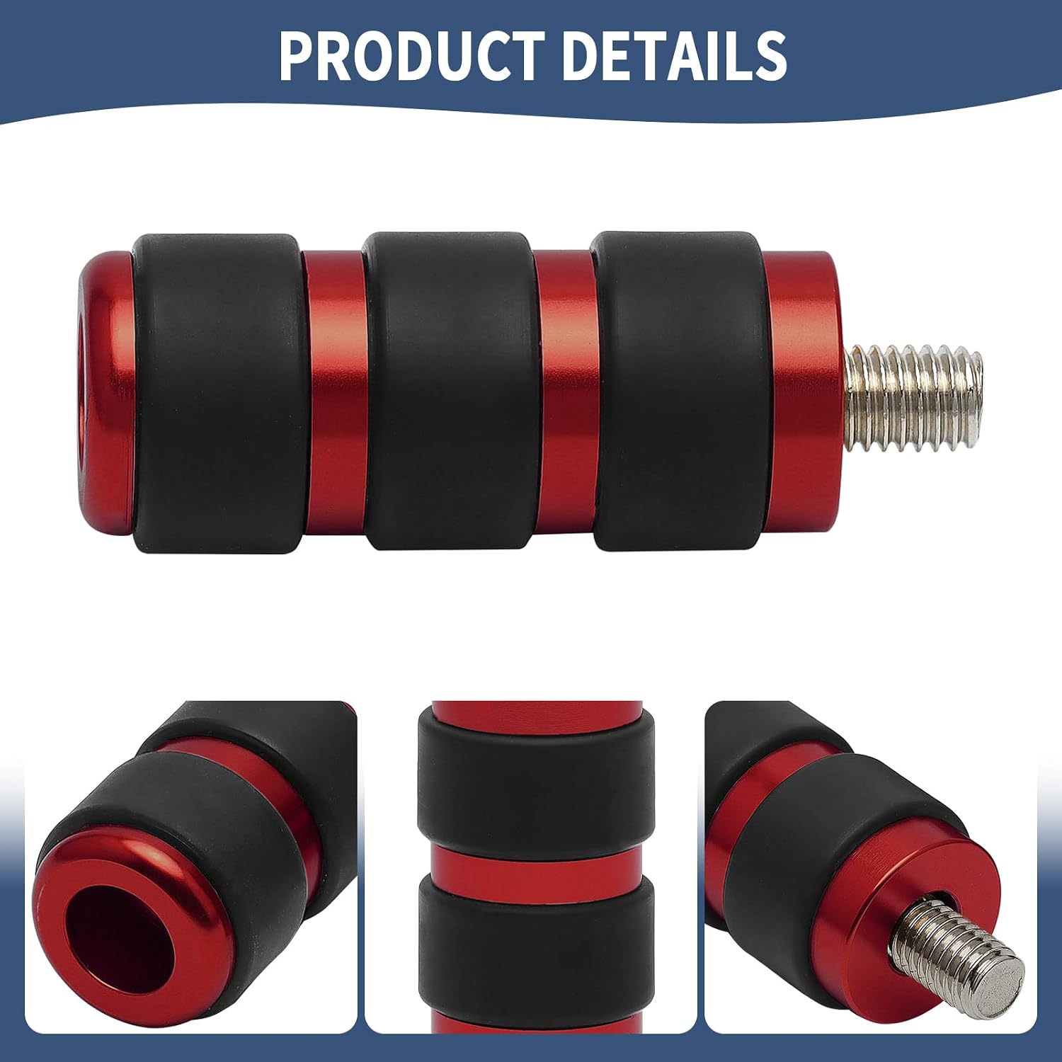 Shifter Peg Gear Shift Lever Foot Peg Fit For Harley Touring Road King Road Glide Street Glide Electra Glide Dyna Softail Sportster 883 (Black)