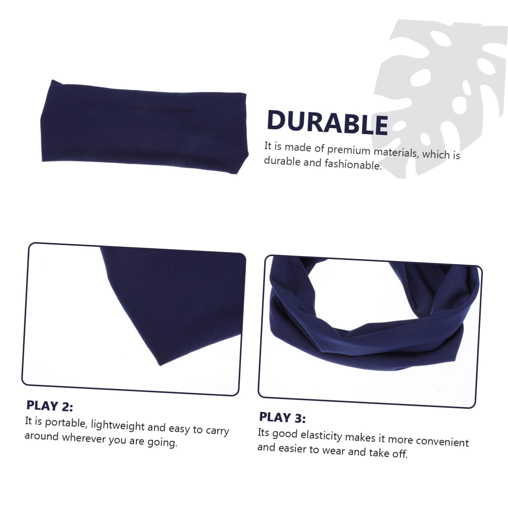 Diadema Deportiva Diademas Ajustables Diadema Deportivo Diadema Transpirable Cabello Venda Yoga Banda Absorbente De Sudor Correr Banda para El Sudor Poliéster