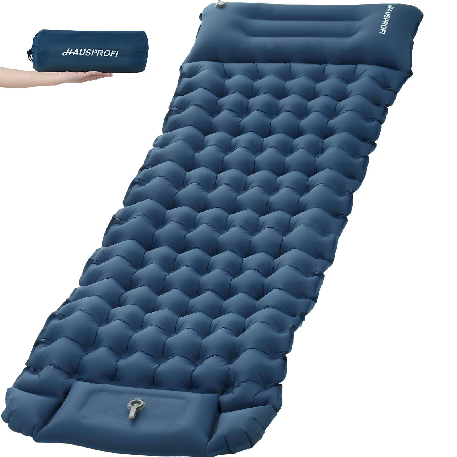 Matelas isolant de camping confortable pour éviter le mal de dos en tente