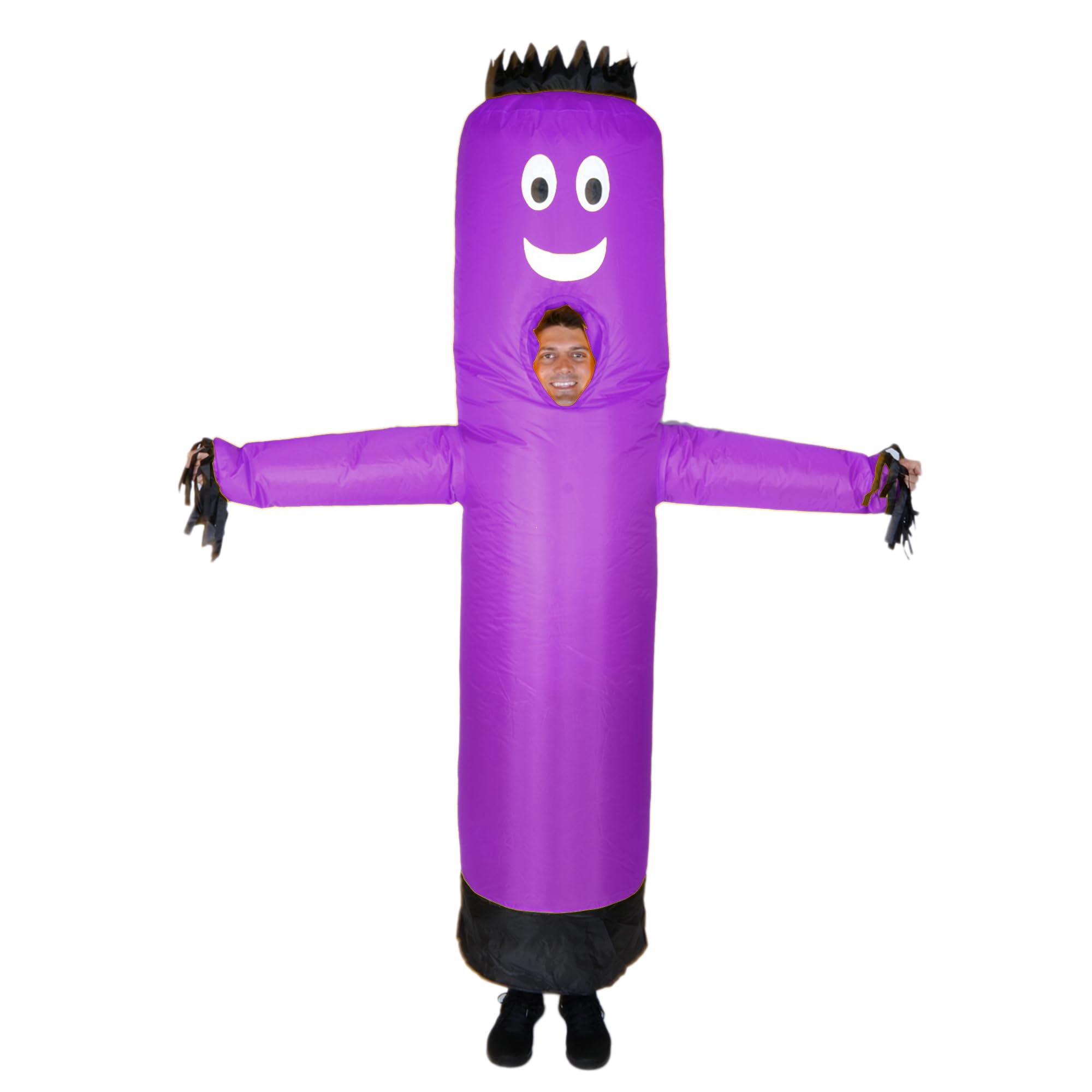 LookOurWay Inflatable Tube Man Costume - Wacky Wavy Arm Guy Funny Inflatable Halloween Costume for Adults