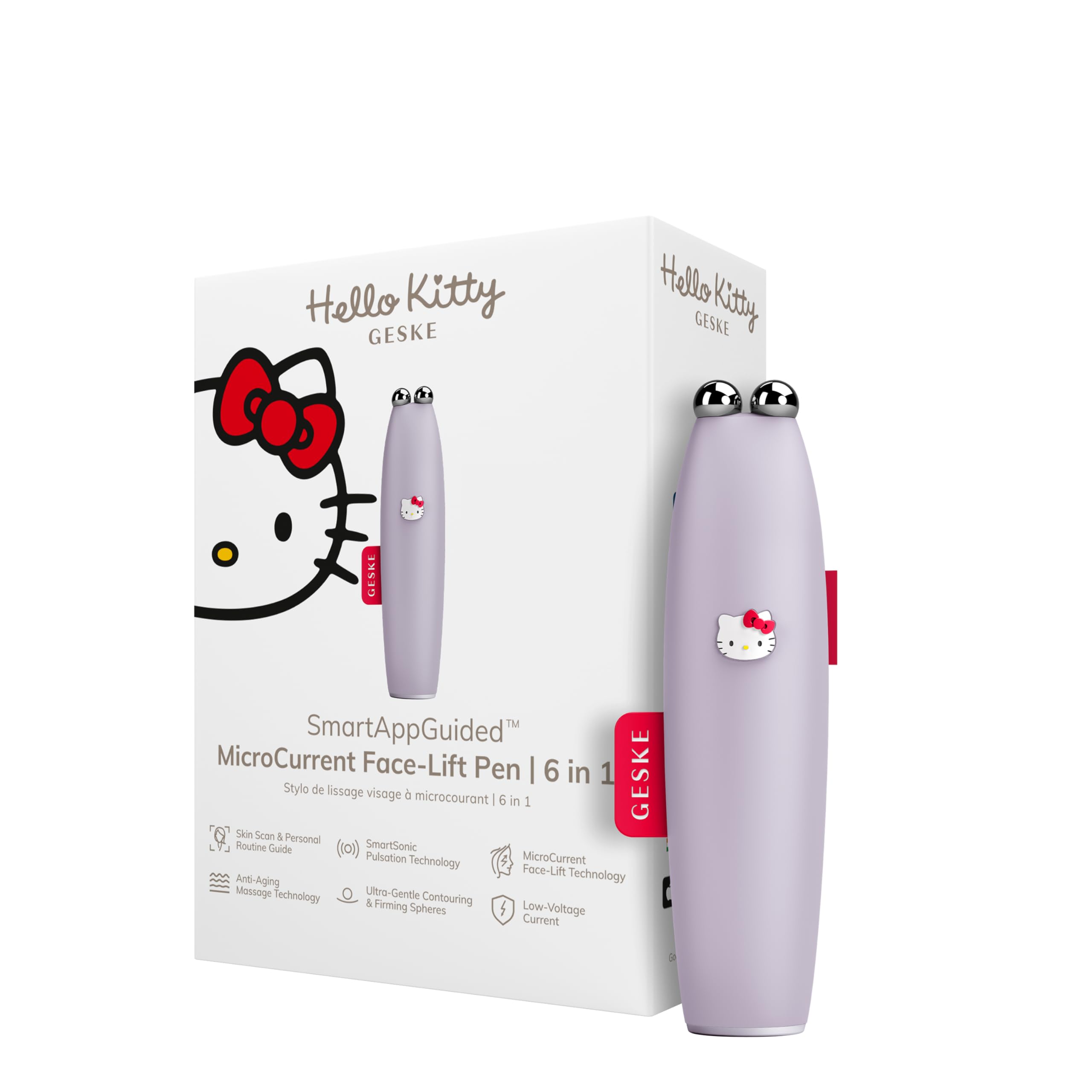 Amazon.co.jp: GESKE Hello Kitty MicroCurrent Face-Lift Pen | 6 in