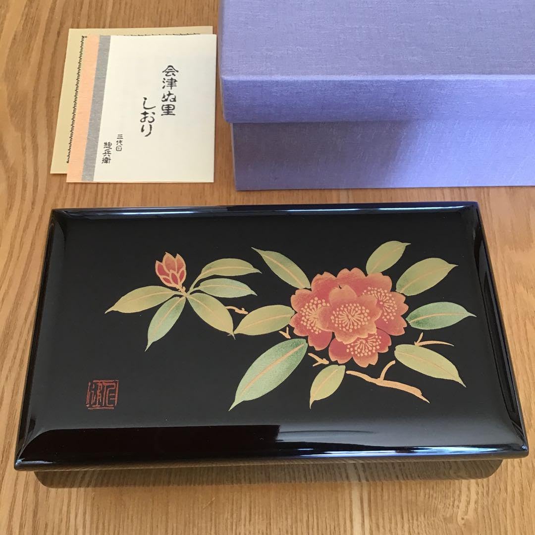 会津塗　宝石箱　桜　オルゴール 会津塗宝石箱オルゴール 桜 ~さくらさくら~ ニデック