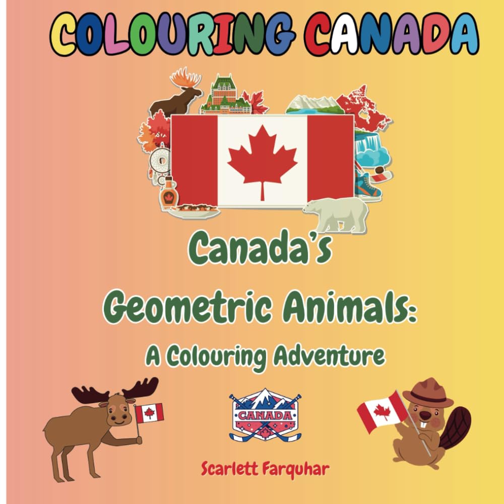 Colouring Canada: Canada's Geometric Animals